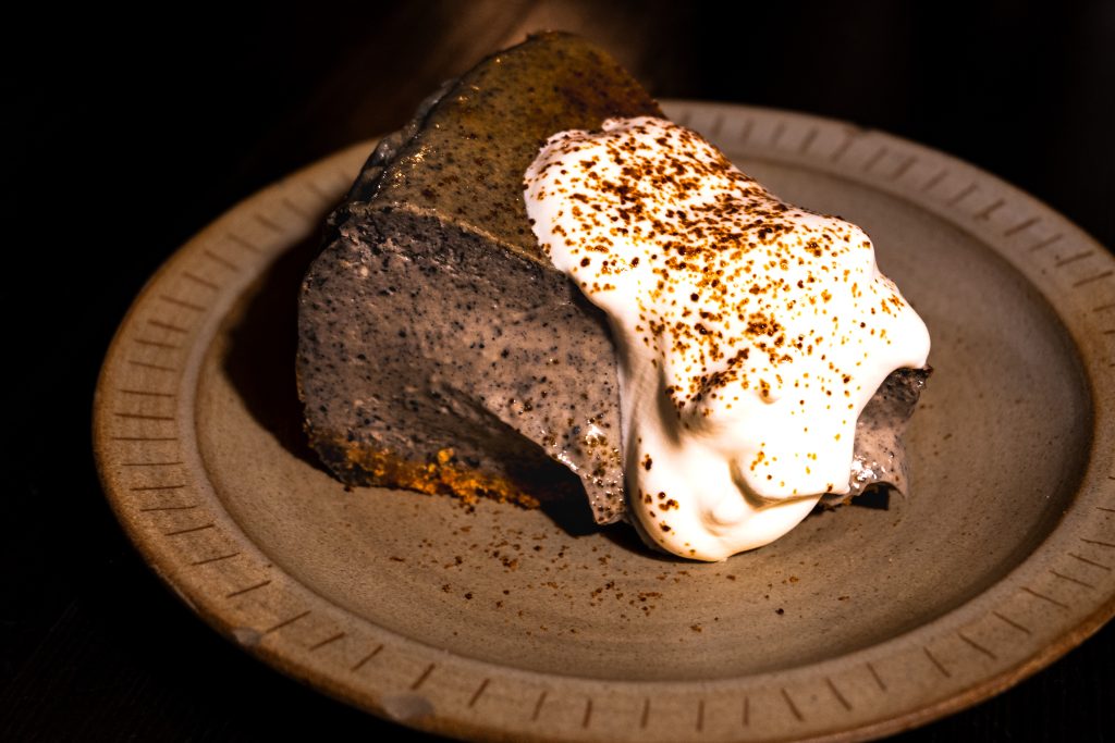 2730café 貳柒參零咖啡 黑芝麻麻糬巴斯克乳酪